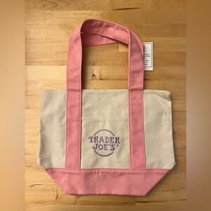 Trader Joe’s Pastel Mini Canvas Tote